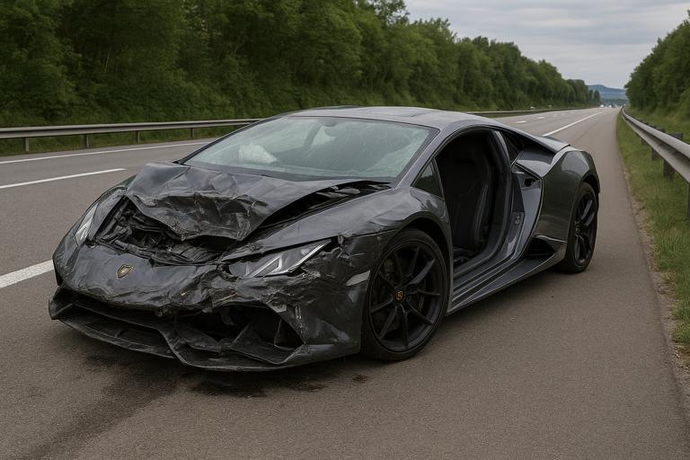 Accident de Lamborghini à Zurich : découverte de 1,1 million de francs en espèces